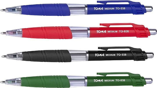 Toma Pixuri Ballpoint 24 buc (Diverse culori)