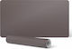 Moderner Rutschfester TV-Ausrüstungskissen Braun 100x50 cm