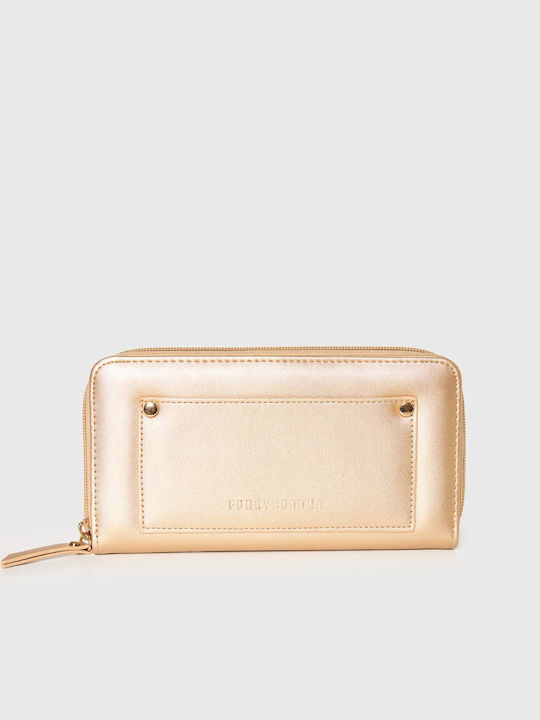 Damenbrieftasche Gold