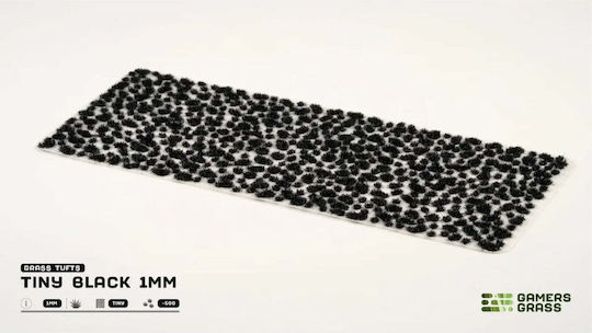Gamers Grass Tiny Tufts Tiny Black 1mm