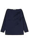 Damenbluse Langärmelig Marineblaue