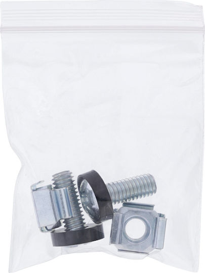 InLine Метален кабелен държач 50x60mm Черен