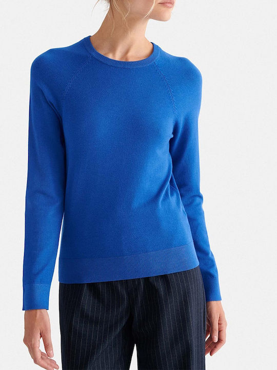 attrattivo Дамска Блуза Дълъг Ръкав Royalblue