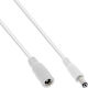 InLine Coaxial Cable DC - DC 0.5m 26955F 1pc