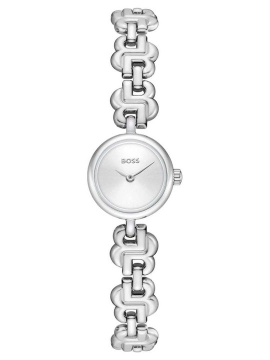 Double B Women's Watch 18mm Battery with Silver Steel Bracelet