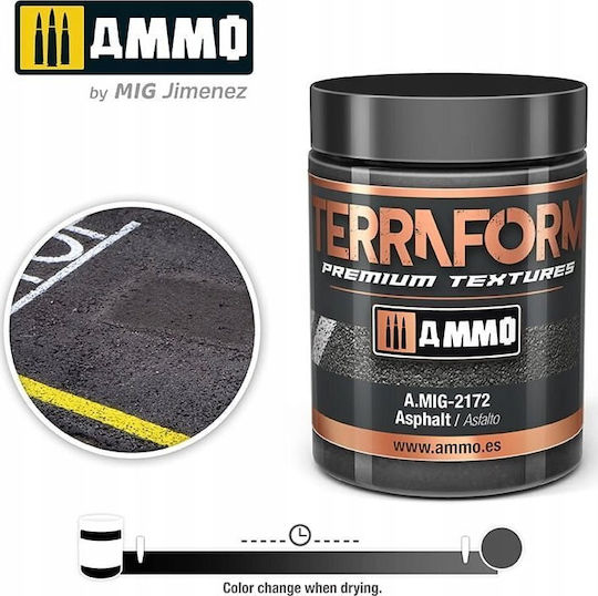 Vallejo Ammo Terraform Premium Textures Asphalt Straßenstruktur Für Modellbau 200ml