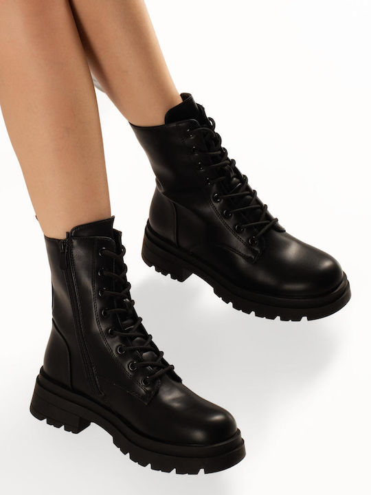 Stiefeletten Damen Schwarz