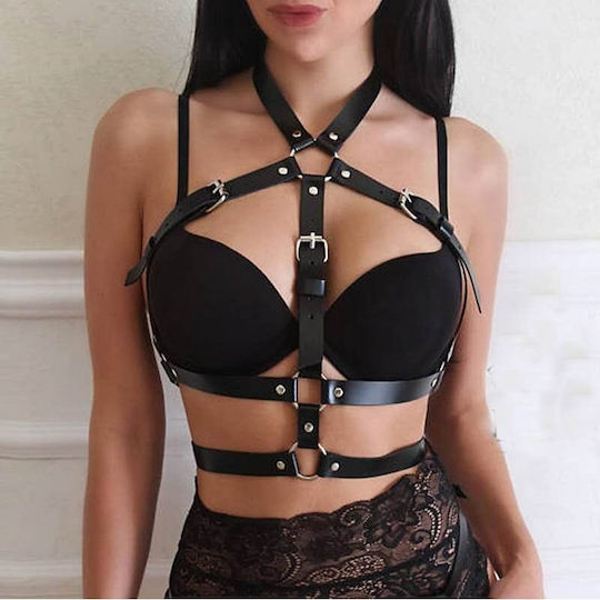 Ophelia's Dream Ophelia's Dream Leder- und Latex-Outfit Schwarzes Bodys