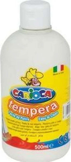 Carioca Τέμπερα Ζωγραφικής Λευκή 500ml
