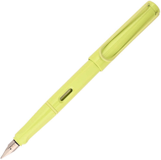 Lamy Safari Писалка Broad Зелена от Пластмаса с Зелено Мастило
