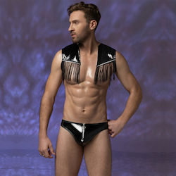 Ophelia's Dream Sexy Herren Top Schwarz