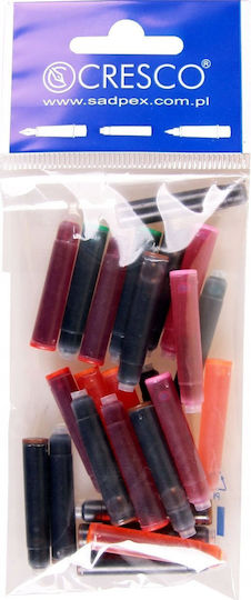 Cresco 25 Пълнители за химикалка Червени