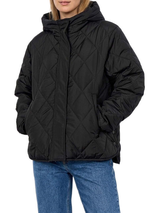 Soya Concept Women's Jacket for Spring/Autumn Black