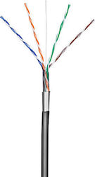 Goobay 57294 F/UTP Cat.5e Καλώδιο Ethernet 40m Μαύρο Goobay 57294 F/UTP Cat.5e Καλώδιο Ethernet 40m Μαύρο