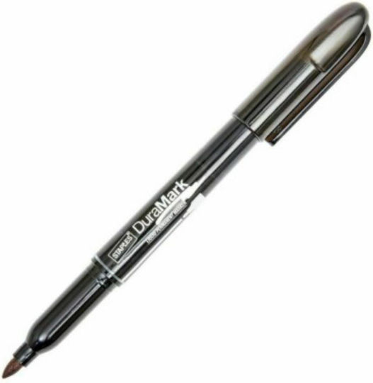 Staples Ανεξίτηλος Μαρκαδόρος Black 1.5mm