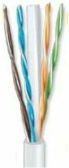 Anga U/UTP Cat.6e High Speed Ethernet Network Cable 305m White