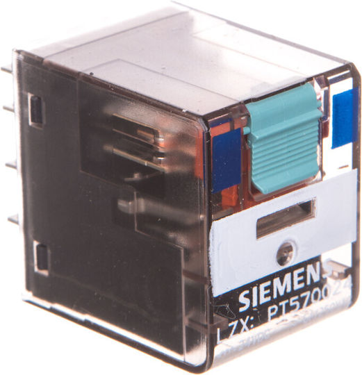 Siemens Релета На Релса 6A Четириполюсно С Напрежение 24V