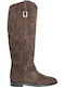 Damenstiefel Braun Cowboy
