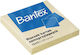 Bantex Sticky Notes 75x75 Mm 100 Sheets Yellow