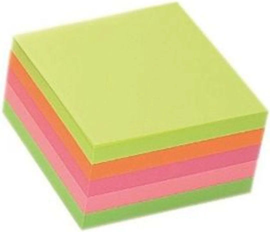 D.rect Neon Aufkleber Notizblock 75x75mm