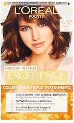 L'Oreal Paris Excellence Βαφή Μαλλιών 6.32 Dark...