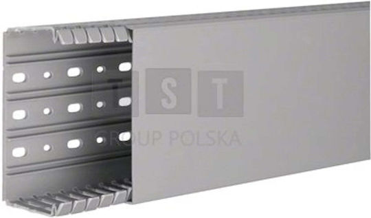 Hager Ba760120 Tehalit Кабелен Канал Гребен Ba7 60x120 Сив 2м