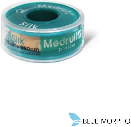 Medrull Μεταξωτή Επιδεσμική Ταινία 1.25cm x 5m