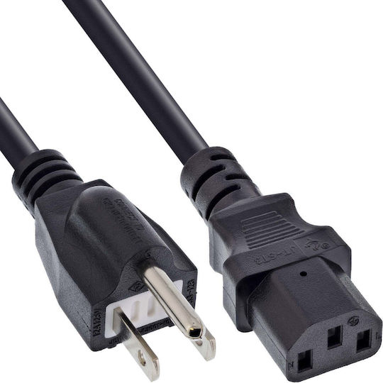 Kolink IEC C13 - IEC C13 Cable 1.8m Μαύρο