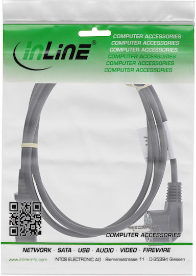 InLine IEC C13 / IEC C14 - IEC C13 / IEC C14 Cable 2m Black