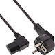 InLine IEC C13 / Schuko / Euro - IEC C13 / Schuko / Euro Cable 5m Black