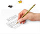 Staedtler Noris Σετ 3 Μολύβια HB με Γόμα