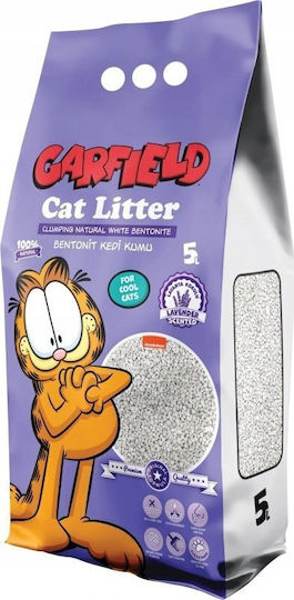 Nisip pentru pisici Bentonită cu Miros de Lavandă 4.5kg / 5lt