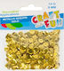 Craft Fun Perlen & Pailletten Konstruktionen Spaß Metallische Pailletten Kreise 8mm Goldene 231683