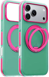 Torras Ostand O3 Hue Back Cover Neon Moss (iPho...