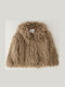Kids Short Beige Coat