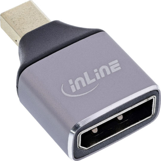 DeLock Μετατροπέας DisplayPort female σε mini DisplayPort male Χρυσό