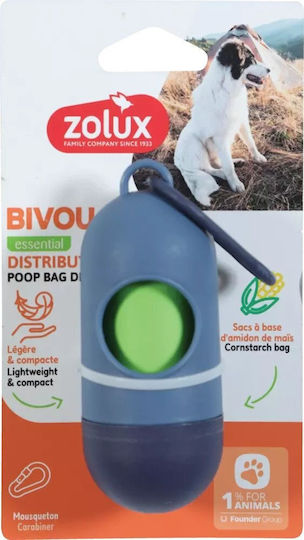Bivouak Distribuitor De Saci Pentru Excrementele Câinelui De Culoare Albastră