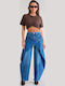 Damen Jeans Hosen in Balloon Bein Stil
