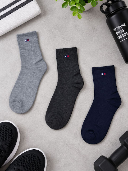 Esthisis Herren Socken Schwarz 3er Pack
