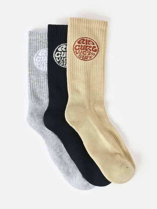 Rip Curl Herren Khaki Sand Socken 3er Pack