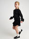 Kids Long-sleeved Black Top