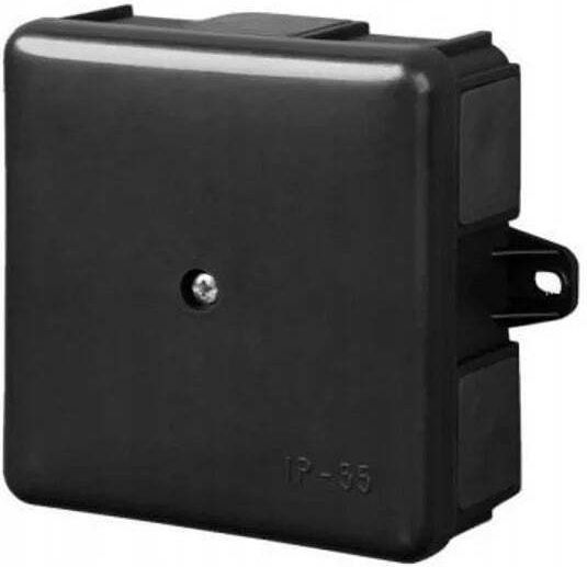 Elektro Plast Electrical Junction Box for Outdoor Placement IP55 in Black Colour
