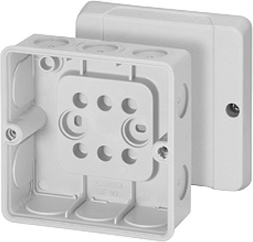 Hensel Electrical Junction Box for Outdoor Branching IP55 in Grey Colour
