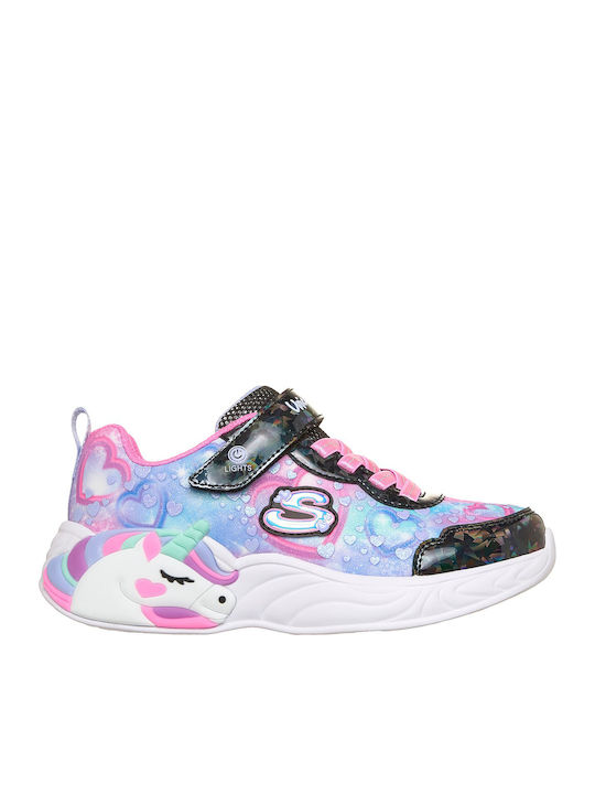 Skechers Unicorn Dreams Παιδικά Sneakers με Φωτ...