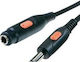 Studio- und Musikinstrumentenkabel 6,3mm Stecker - 6,3mm Buchse 5m