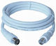 PremiumCord Cablul De Antenă Coaxial Masculin - Coaxial Feminin Alb 3m 1 Bucată