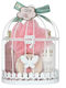 Folia Professional Metal Cage White Musk Hautpflege-Set für Körperreinigung 5 Stück