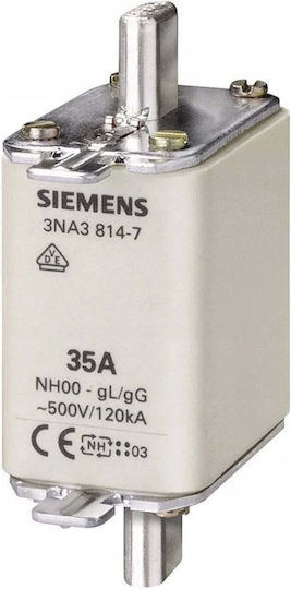Siemens Fuse Link Cylindrical 3 Pieces