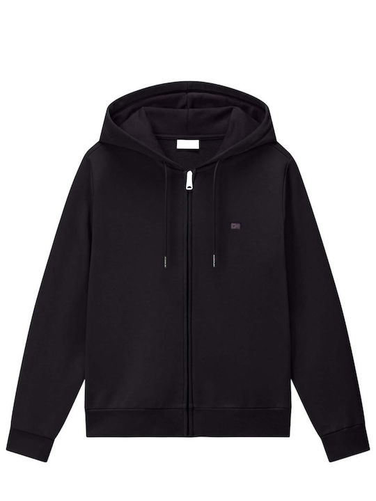 Women's Sweatshirt Cardigan Black Beauty