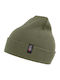 Beanie Unisex Strickmütze in Khaki Farbe